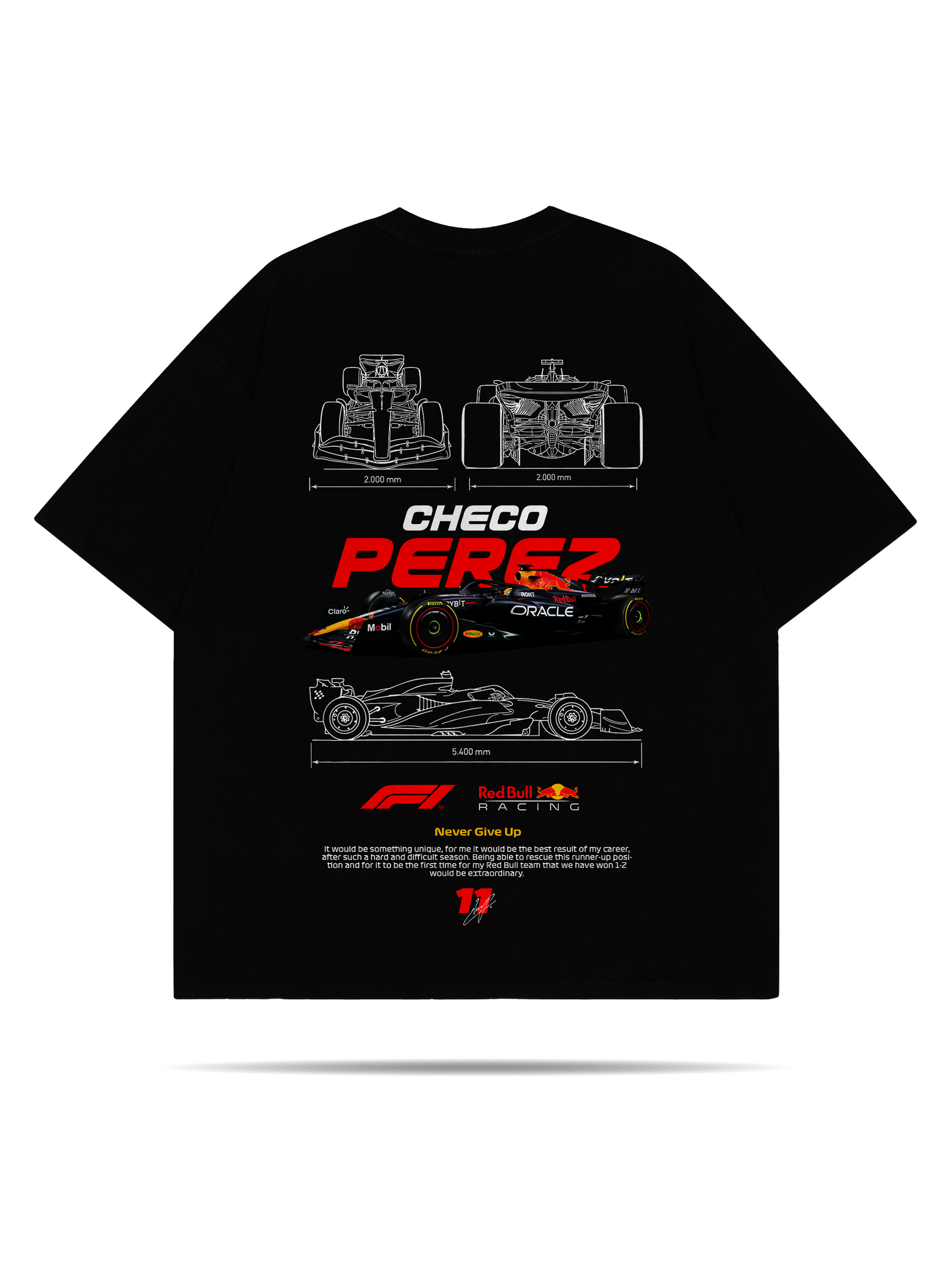 CHECO PEREZ F1 TEE - UNISEX