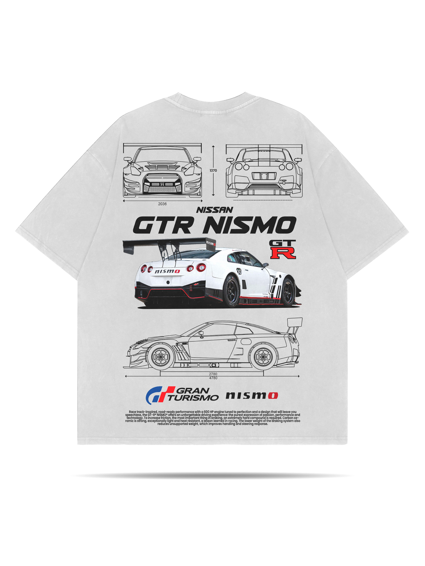 GTR R35 NISMO TEE - UNISEX