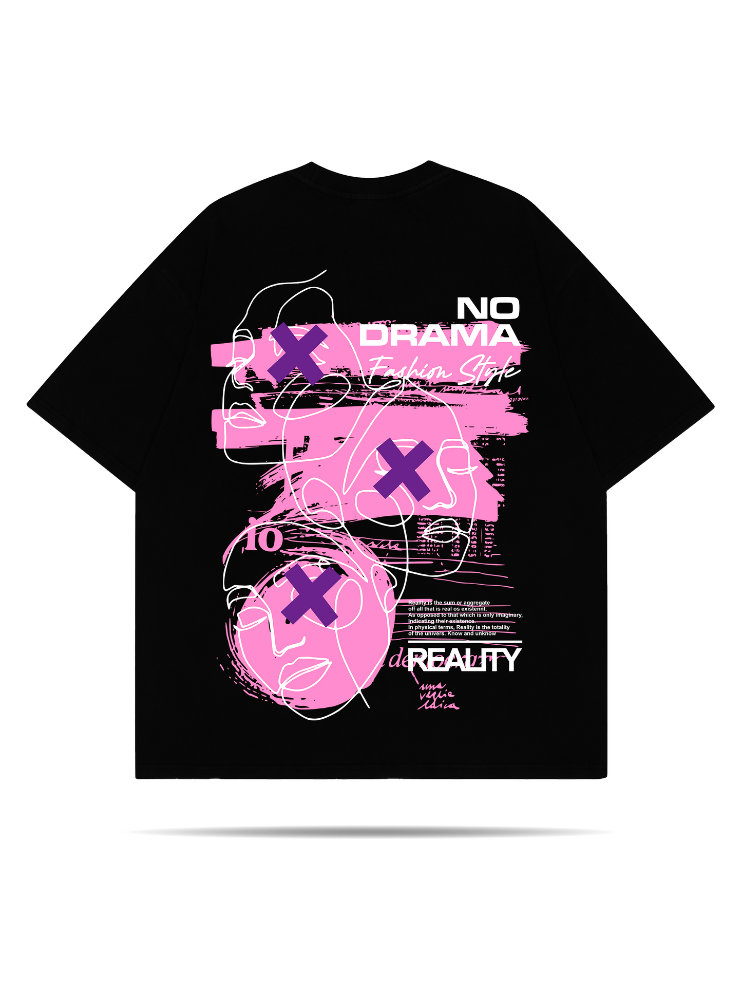NO DRAMA TEE - UNISEX