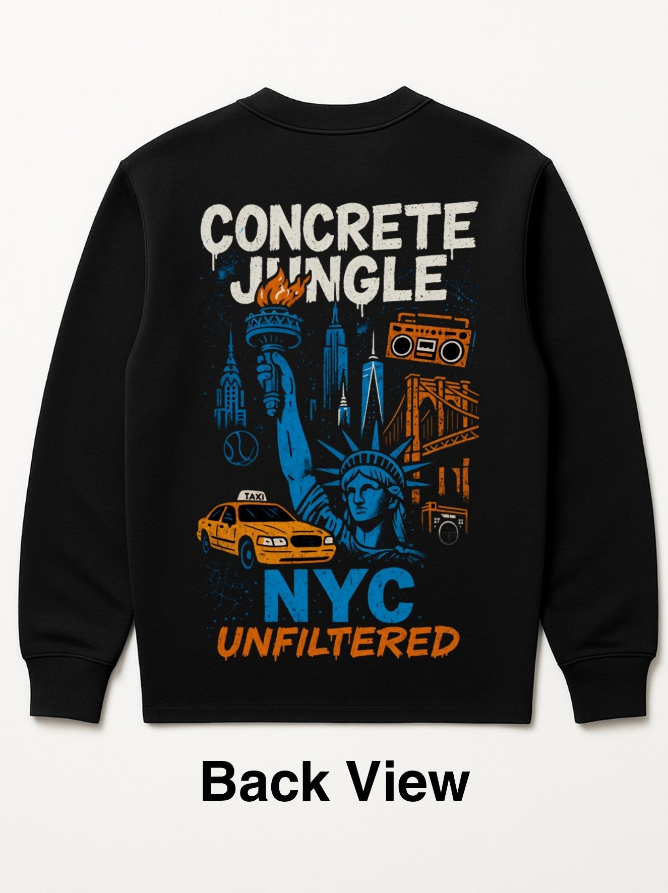 NYC UNFILTERED LONG SLEEVE TEE - UNISEX