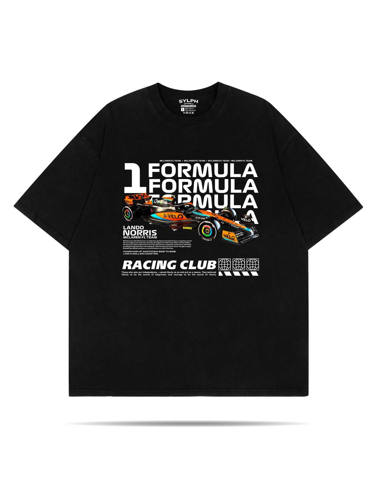 LANDO NORRIS F1 TEE - UNISEX