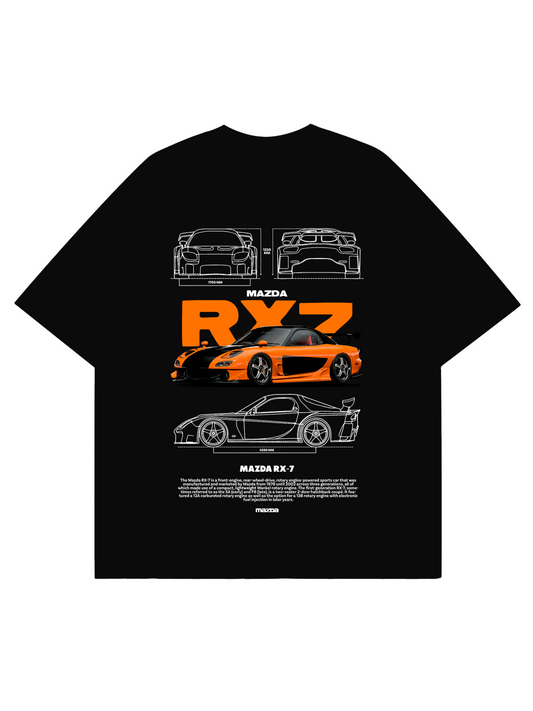 MAZDA RX7 TEE = UNISEX
