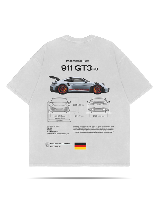 PORSCHE GT3 RS REGULAR FIT TEE - UNISEX